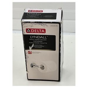 Delta Lyndall Toilet Paper Holder Chrome Finish